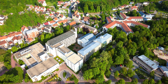 Luftaufnahme Asklepios Klinikum und Reha Bad Abbach