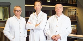 Prof. Dr. Karl J. Oldhafer, Prof. Dr. Thomas von Hahn, Dr. Dr. habil. Axel Stang (v. links)