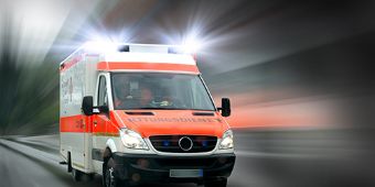 Bild: Rettungswagen Notfallmedizin