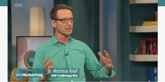 NDR Ernährungs-Doc Dr. Matthias Riedl