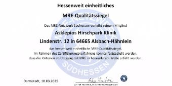 MRE-Netzwerk Qualitätssiegel 2025 MRE-Netzwerk Qualitätssiegel 2025
