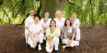 Das Bild zeigt das Team der Geriatrie