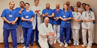 Das Team der Kardiologie Bild: Teambild der Kardiologie