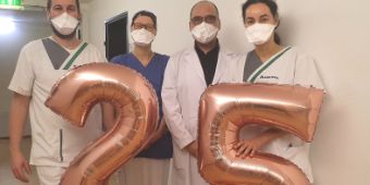 Stroke 25 Jahre schmal Team schmal
