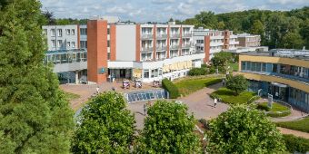 Luftbildaufnahme der Klinik Am Kurpark in Bad Schwartau