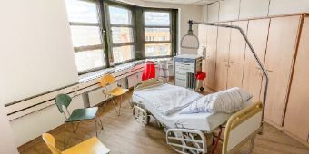 Skill-Lab chronische Wunde am Fuß
