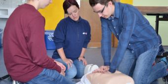 Wiederbelebung Bild: Reanimationstraining