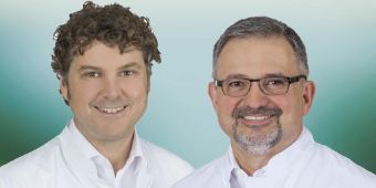 Bild: Dr. Josef Zäch und Dr. Ivor Dropco