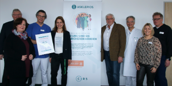 Asklepios Preis Patientensicherheit 2013 für CIRS Asklepios Preis Patientensicherheit 2013 fuer CIRS