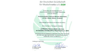 Gütesiegel DGM