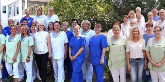 Hier war ein Bild: Pflegeteam der Asklepios Südpfalzkliniken Kandel Germersheim