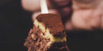 kuchen gabel essen