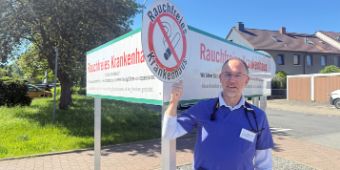 Dr. med. Andreas Kroll, Oberarzt der Medizinischen Klinik II für Hämatologie, Onkologie und Palliativmedizin sowie Internist und Pneumologe an den Asklepios Harzklinik