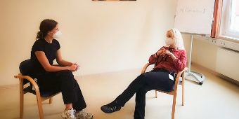 Psychiatrische Institutsambulanz - Gespräch Foto: Psychiatrische Institutsambulanz - Gespräch