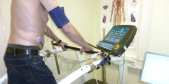 Foto Laufbandergometrie mit EKG