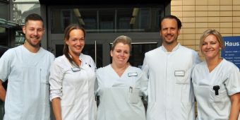 Foto Team des Wundzentrums Asklepios St. Georg