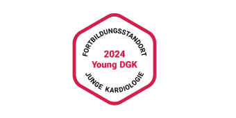 Fortbildungsstandort Junge Kardiologie Siegel 2024