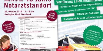 40 Jahre Notarztstandort 40 Jahre NEF