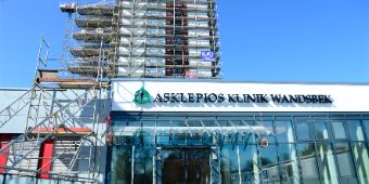 Neuer Haupteingang der Asklepios Klinik Wandsbek Asklepios Klinik Wandsbek eröffnet ihren neuen Haupteingang