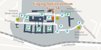 Lageplan Seminarzentrum Asklepios Westklinikum Hamburg Veranstaltung Rissener Dialog