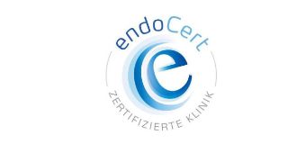Bild:Logo endoCert zertifizierte Klinik