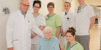 Geriatrie 100-jährige Patientin