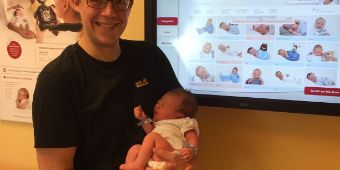 Bild_500. Baby in der Asklepios Klinik Lich