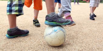 Fußball Kinder - Füße