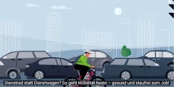 Dienstrad statt Dienstwagen? So geht Mobilität heute-Gesund und staufrei zum Job!