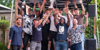 Fußballturniersieger2025 Die Mannschaft der Asklepios Region Harz,die das Asklepios Fußballturnier 2025 gewann