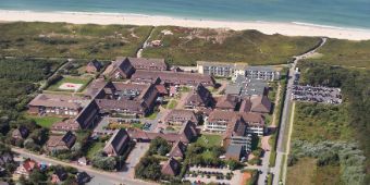Luftbild Klinik Luftbild der Klinik mit Strand
