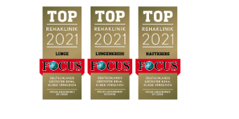 Focus-Top-Reha Auszeichnung Top-Rehaklinik