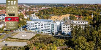 Luftaufnahme der Asklepios Klinik Weißenfels Bild: Luftaufnahme der Asklepios Klinik Weißensels