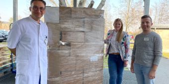 Spende Ukraine Asklepios Klinik Weißenfels