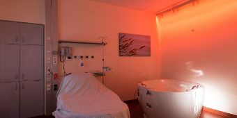 Kreißsaal in der Asklepios Klinik Altona Kreißsaal in der Asklepios Klinik Altona