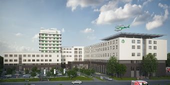 Bild: Plan vom Asklepios Klinikum Harburg Neubau 2016