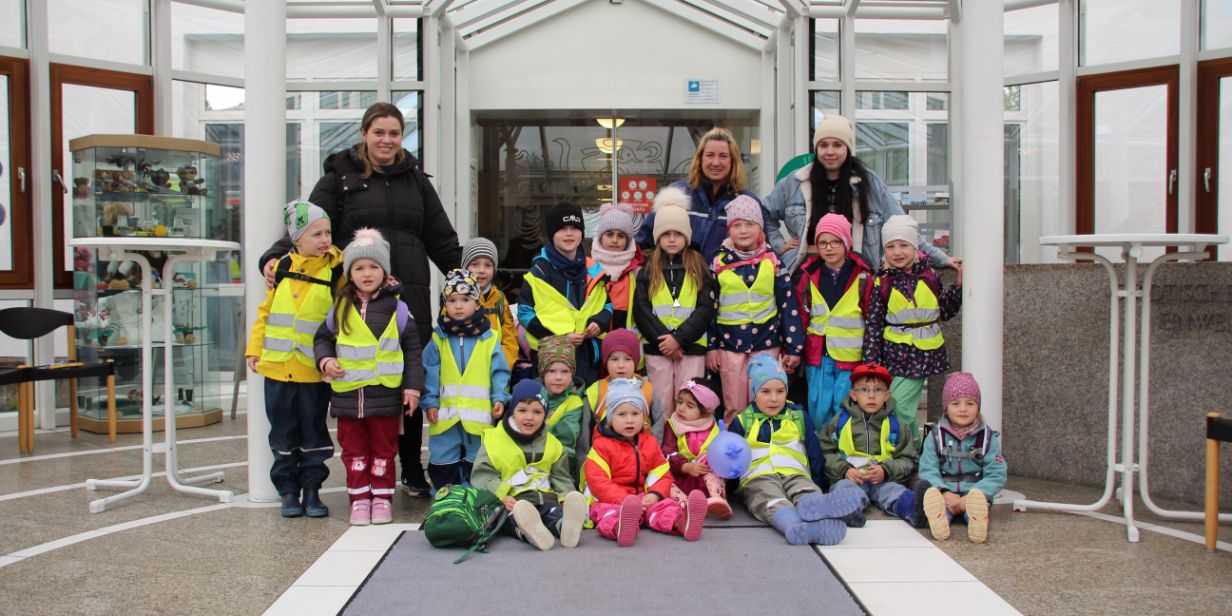 Kindergarten der Lebenshilfe Bad Tölz besucht Asklepios Stadtklinik