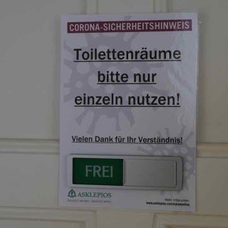 Toilettenschild ACH