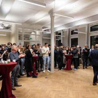 Weihnachtsfeier ACH Blick in Hörsaal