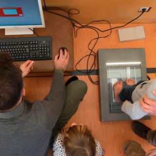 Bild: Fußvermessung