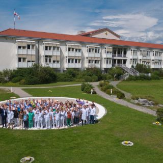 Luftaufnahme-mitarbeiter