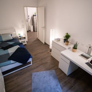Zimmeransicht Azubiwerk Hamburg 