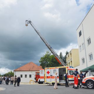 Bild: Drehleiter der Feuerwehr