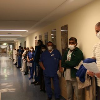 Erste Mitarbeiterimpfaktion in der Lungenklinik Gauting