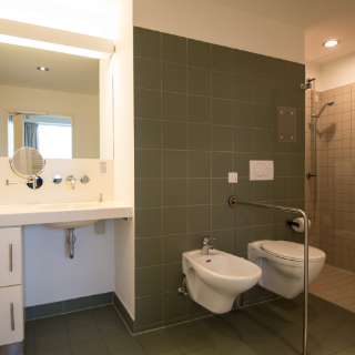 Badezimmer Palliativstation