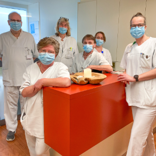 Team Palliativstation auf der Station