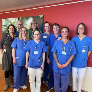 Gruppenbild Team Palliativstation