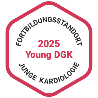 Die Kardiologie der Asklepios Klinik Altona ist von der DKG als Weiterbilsungsstandort ausgezeichnet worden. Hier sehen Sie das Siegel.
