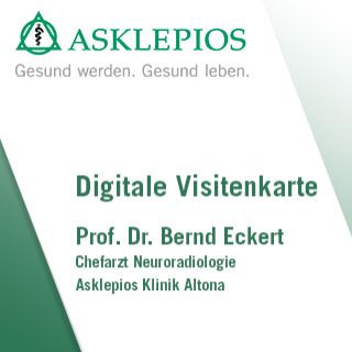 Visitenkarte Prof. Eckert