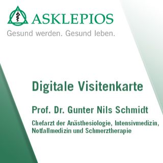 Visitenkarte Prof. Schmidt